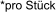 *pro Stück