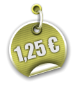 1,25 €
