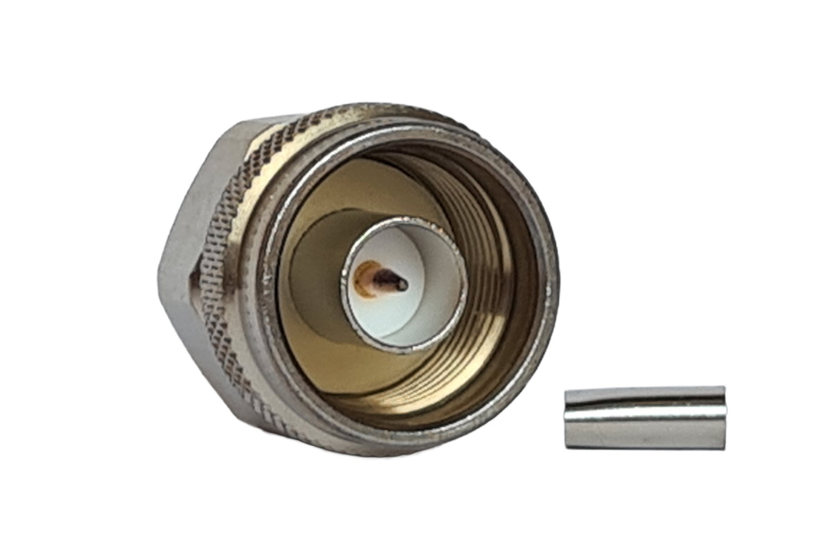 N-Stecker cr/cr für RG 316 U, RG 174, RG 188 A/U