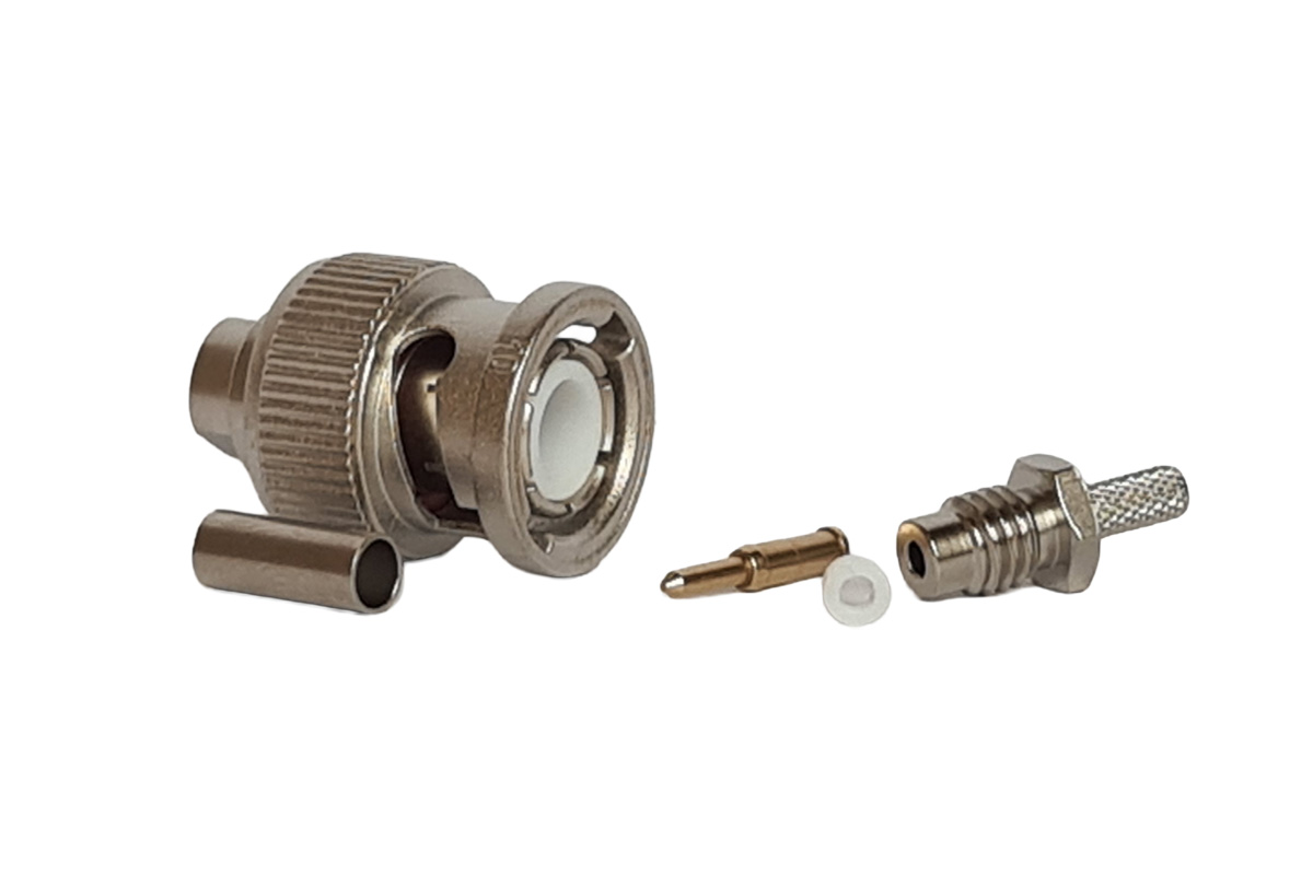 BNC-Stecker cr/cr für RG 174, RG 316 U, RG 188 A/U PROFESS